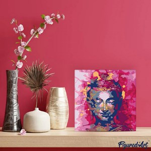 Mini peinture par numéro bouddha .