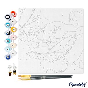 Mini peinture par numéro ambiance .