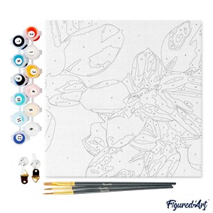 Mini peinture par numéro feuillage 2