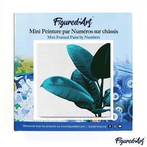 Mini peinture par numéro caoutchouc