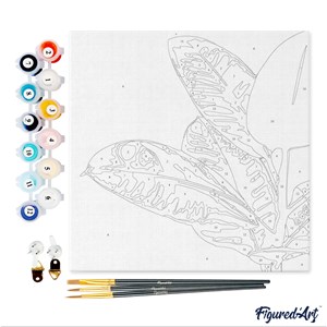 Mini peinture par numéro caoutchouc