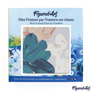 Mini peinture par numéro feuilles de .