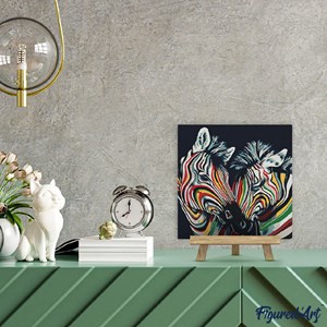 Mini peinture par numéro couple de .