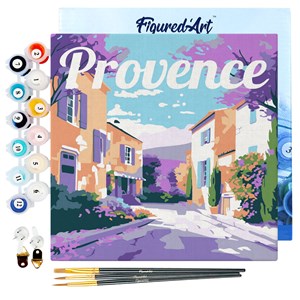 Mini peinture par numéro printemps en .