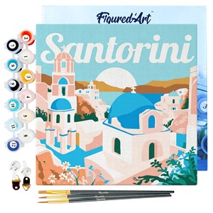 Mini peinture par numéro lever de .