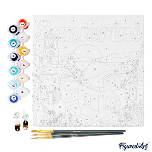 Mini peinture par numéro lever de .