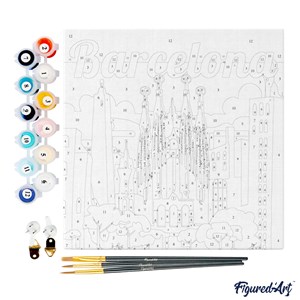 Mini peinture par numéro sagrada à .