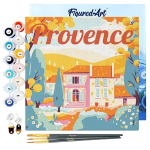 Mini peinture par numéro automne en .