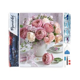 Diamond painting bouquet de roses