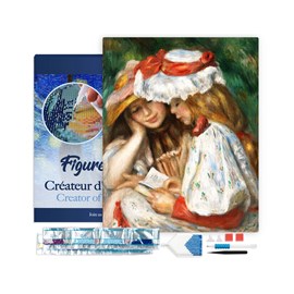Broderie diamant jeunes filles renoir