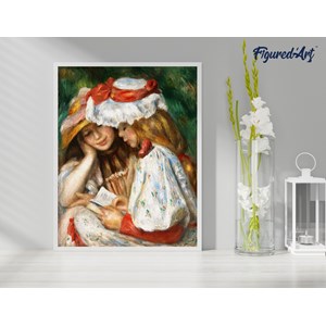 Broderie diamant jeunes filles renoir