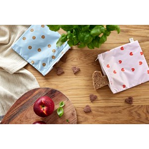 Lot de 2 pochettes à snack happy ra