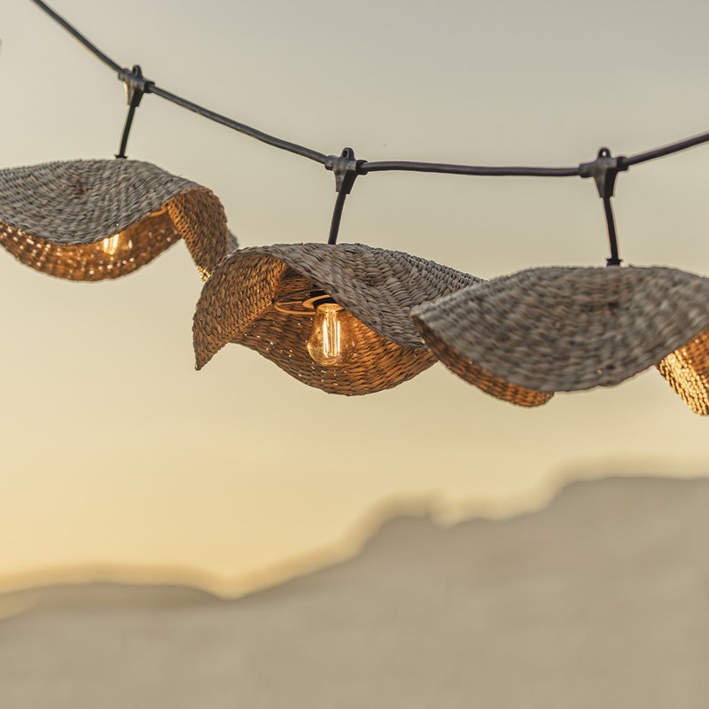 Guirlande connectable e27 beige molly