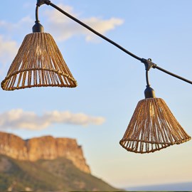 Guirlande lumineuse beige raffy