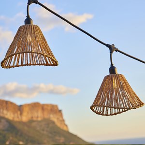 Guirlande connectable e27 beige raffy string