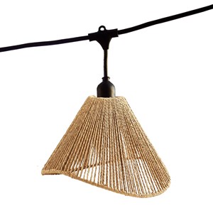 Guirlande lumineuse beige raffy