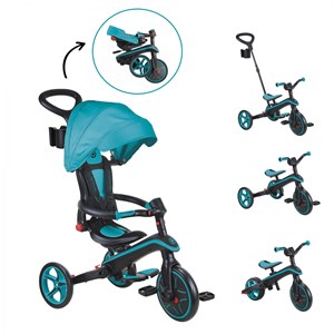 Tricycle explorer 4-en-1 évolutif & plia