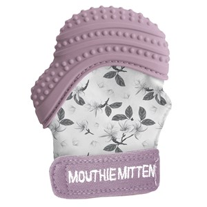 Mitaine de dentition lilas