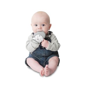 Mitaine de dentition grise