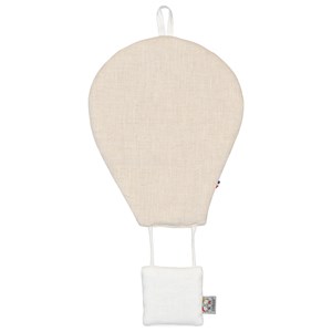Montgolfière déco en lin beige tu