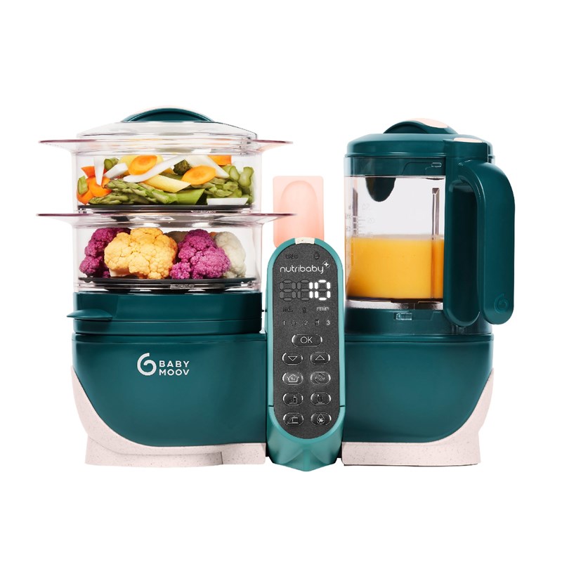 Babymoov - Robot culinaire nutribaby opal green