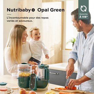 Robot culinaire nutribaby opal green Vert