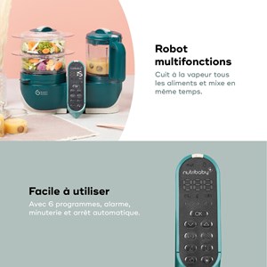 Robot culinaire nutribaby opal green Vert