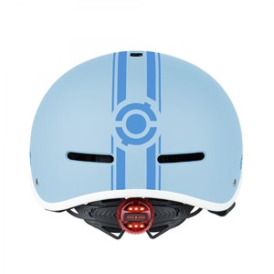 Casque trottinette enfant master bleu