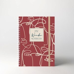 Carnet de notes my wonder notes one line