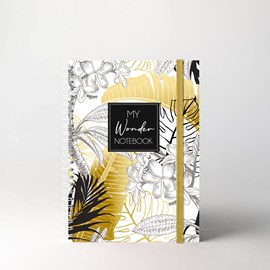 Carnet de notes my wonder notes golden