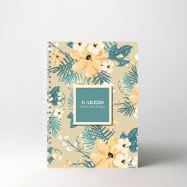 Carnet de budget kakebo orchid