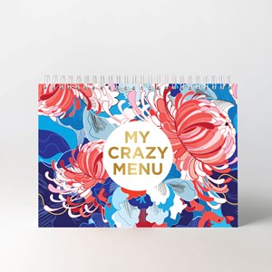 Planificateur de repas japan flowers