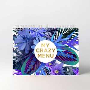 Planificateur de repas tropical indigo