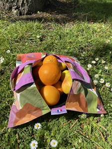 Sac à plat poirier mauve