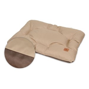 Couchage chien écoresponsable beige l