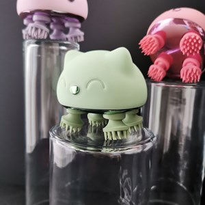 Masseur polyvalent kitty vert