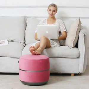 Pouf massant pieds-réflexologie-chaleur