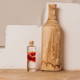 Fleur immergée rouge passion h21