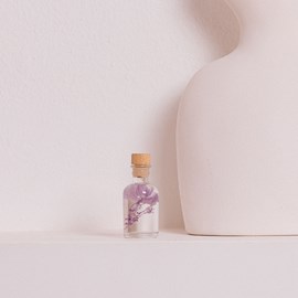 Fleur immergée hortensia lilas h10