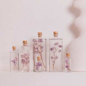 Fleur immergée hortensia lilas h10