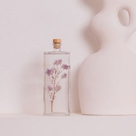 Fleur immergée hortensia lilas h26