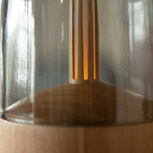 Diffuseur en bois à éclairage doux