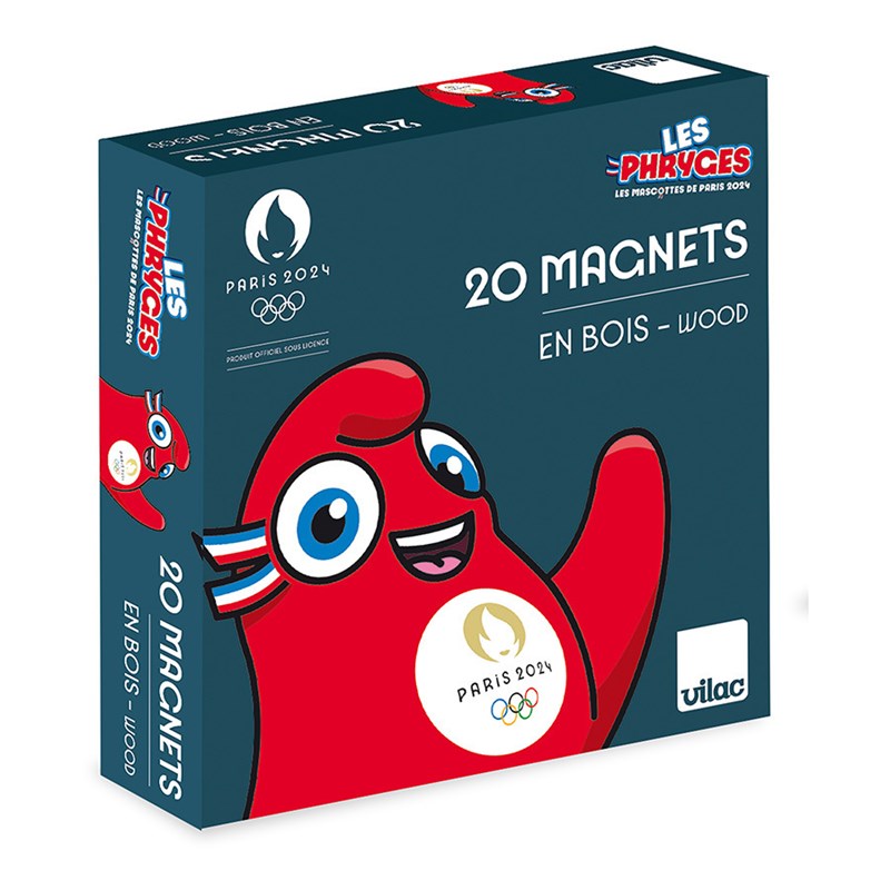 Vilac - Magnets phryges paris 2024