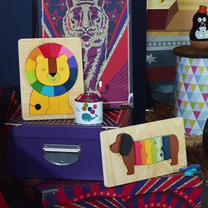 Puzzle encastrement chien andy westface