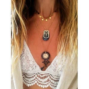 Le visage du cosmos collier sautoir