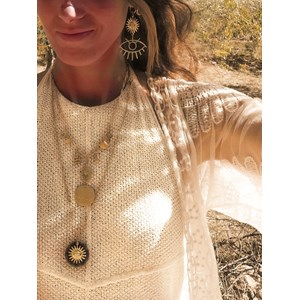 Le visage du cosmos collier sautoir