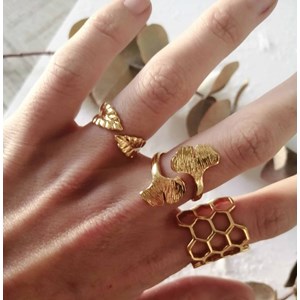 Bague ginkgo biloba symbole