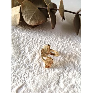 Bague ginkgo biloba symbole