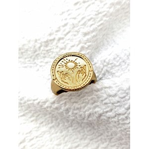 Bague guidance talisman femme or