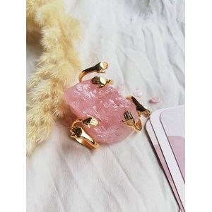 Bague câlin or amour propre